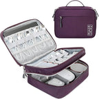 MIRLEWAIY Electronic Organizer Accessory Tech Pouch Water-resistent Travel - Image 3