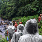 Rain Ponchos, with Drawstring Hood （10 Pack） Emergency Disposable Rain Ponchos - Image 5