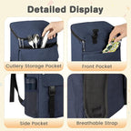 Cooler Backpack Soft Insulated Leak Proof 30 Cans Insulated Backpack Cooler - Image 4