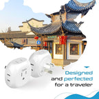 Ceptics Australia, New Zealand, China Travel Plug Adapter by - Image 4