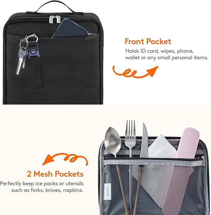 Lifewit Freezable Lunch Box, Insulated Reusable Lunch Bag - Image 5