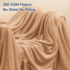 PHF Ultra Soft Fleece Blanket King Size, No Shed No Pilling Luxury Plush Cozy - Image 3