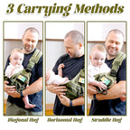 Baby Sling Carrier, Adjustable Non-Ship Hip Seat Toddler Carriers - Image 7