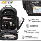Diaper Bag Backpack for Dad, DBTAC Large Baby Nappy Bag for Men w/Changing Mat - Image 5
