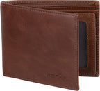 VISOUL Leather Wallets Bifold for Men by VISOUL