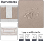 HomeHacks 2-Pack Large Laundry Basket, Waterproof, Freestanding Laundry Hamper - Image 5