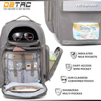 Diaper Bag Backpack for Dad, DBTAC Large Baby Nappy Bag for Men w/Changing Mat - Image 5