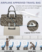 Women Duffle Weekender Travel Bag: Large Duffel Bags - Image 7