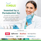 NIMBUS Extra Soft Toothbrushes, Periodontist Design Tapered Bristles - Image 6