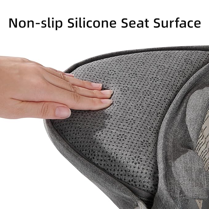 Sunveno Hip Baby Carrier with Seat, Ergonomic Baby Hip Carrier, Front-Facing - Image 6
