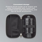 INFINITIPRO BY CONAIR Brush Head Attachment Storage Case, Compatible with INFINITIPRO BY CONAIR The Knot Dr. Dryer Brushes