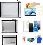 FunOwlet Fireproof Waterproof Document Bag, Fire and Water Resistant Safe - Image 5