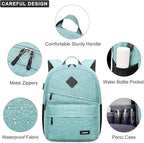School Backpack for Teen Girls and Boys, Bookbag for College - Image 3