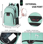 Travel Laptop Backpack, Anti Theft Backpack - Image 2