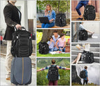 18.4 Laptop Backpack for Men, 60L Extra Large Gaming Laptops Backpack - Image 7
