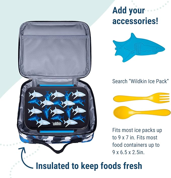 Wildkin Kids Insulated Lunch Box – Durable and Reusable - Image 5