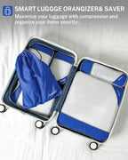 Compression Packing Cubes, Gonex Extensible Storage Mesh Bags Organizers - Image 6