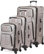 SwissGear Sion Softside Expandable Roller Luggage, 3-Piece Set by SwissGear
