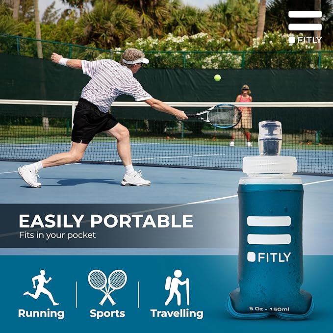 Soft Flask - Shrink As You Drink Soft Water Bottle - Image 5