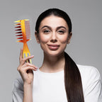 Expressions 12pc Styling Combs, Hair Comb Set for All Hair Types, Professional Barber Supplies, Durable Material, Gentle on Hair