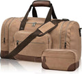 Litvyak Duffle Bag for Travel, 50L Canvas Travel Duffel Bags Overnight Weekend by Litvyak