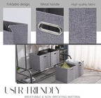Collapsible Organization Basket Fabric Foldable Box - Image 6