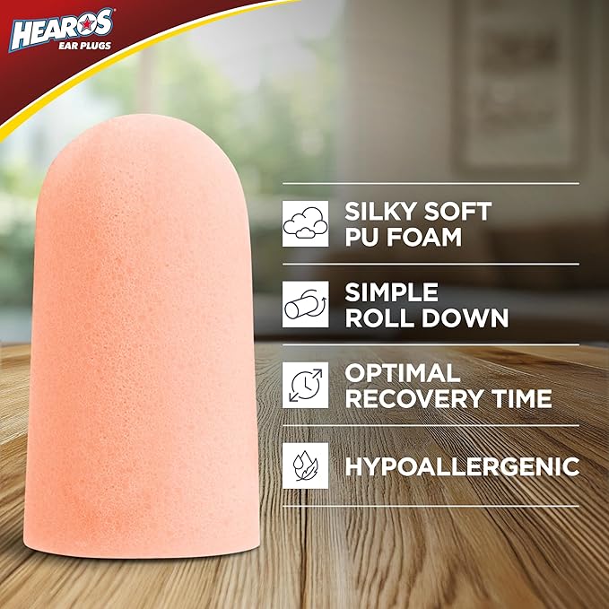 HEAROS Ultimate Softness Series Ear Plugs 28 Pair - Image 6
