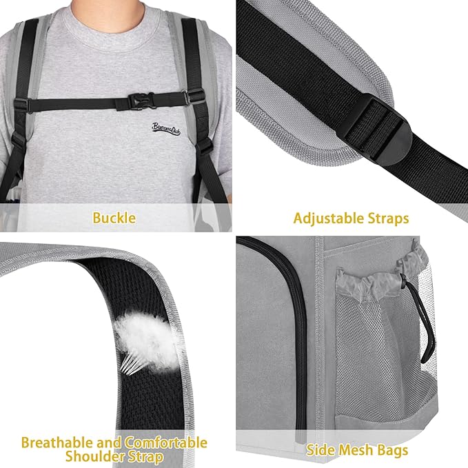 Laundry Bag Backpack Extra Large, 110L Laundry Backpack Heavy Duty - Image 3