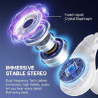 Open Ear Earbuds Wireless Bluetooth 5.3 Earphones, Flexible Clip On Ear buds - Image 3