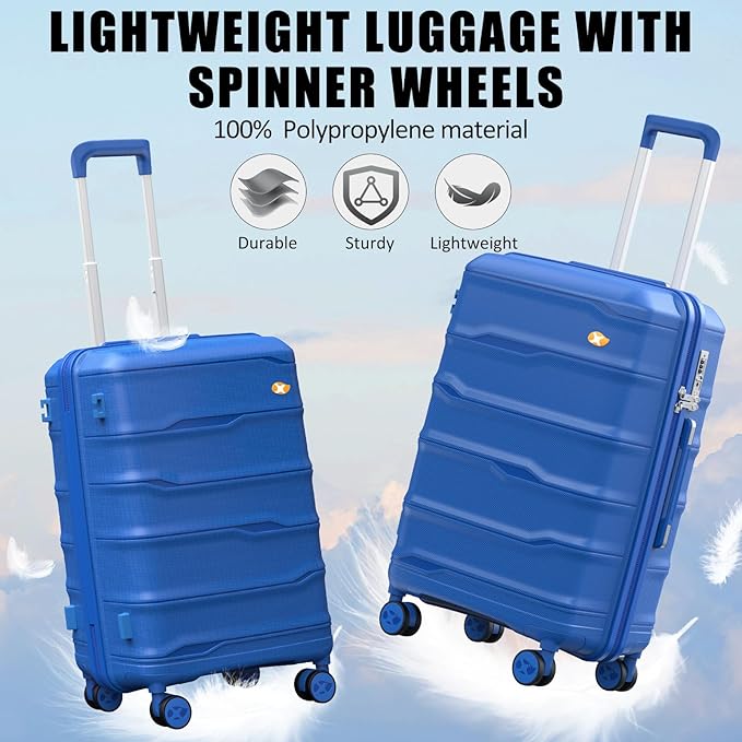 Luggage Sets 3 Piece, Hard Shell Luggage Sets - Image 2