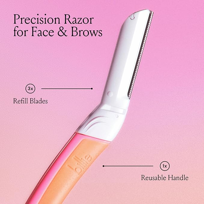 Billie Women's Razor Kit with 5 Blades + Dermaplane Starter Kit with 3 Refill - Image 6