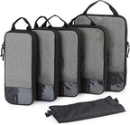 BAGSMART 6 Set Compression Packing Cubes by BAGSMART