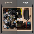 tomtoc Electronics Organizer Travel Case, Water Resistant Travel Bag Cable - Image 9