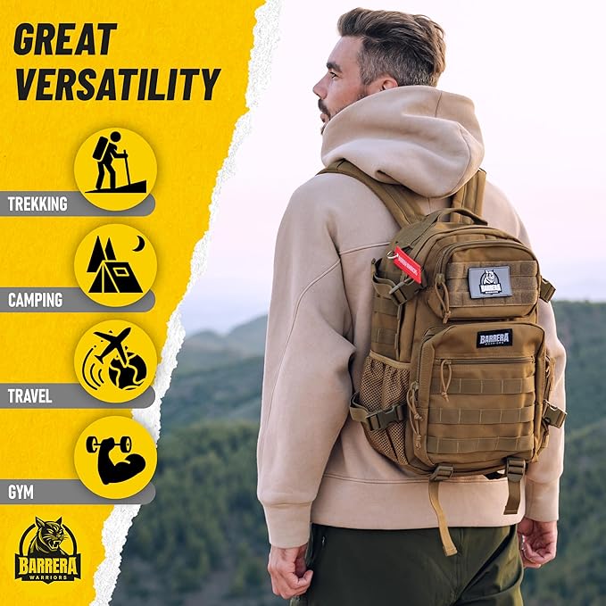 25 L Tactical Backpack: durable military-style backpack - Image 8