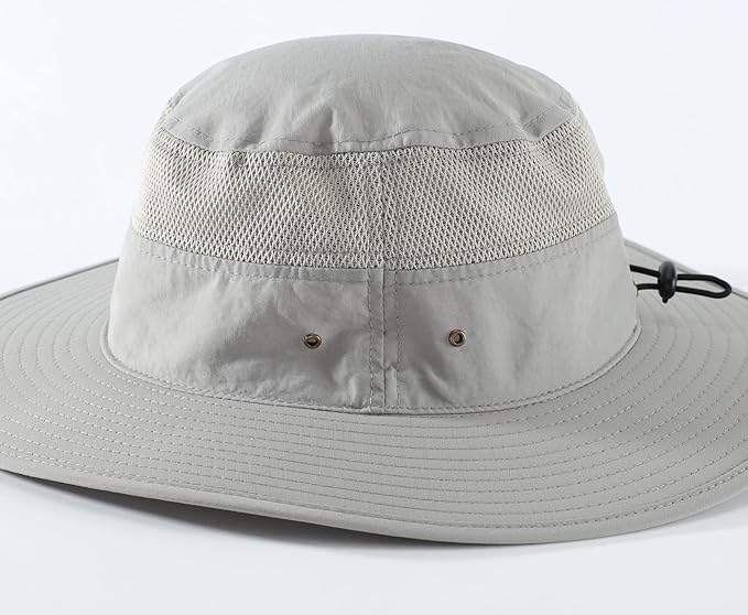 Home Prefer UPF 50+ Men's Sun Hat Wide Brim Bucket Hat UV Protection Hat - Image 5