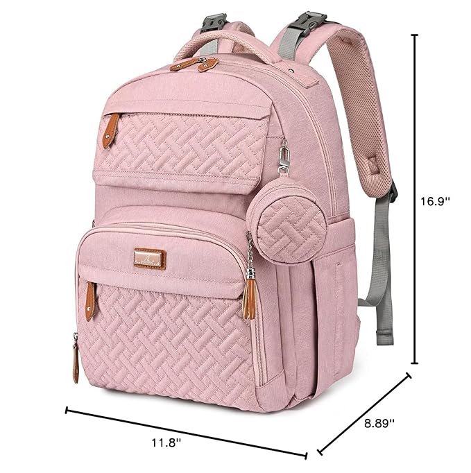 BabbleRoo Diaper Bag Backpack, Travel Backpack - Image 10