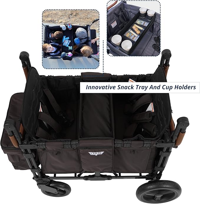 Keenz VYOO Stroller Wagon with Canopy - Image 5