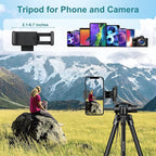 JOILCAN Phone Tripod, Travel Floor Tripods Compatible - Image 4