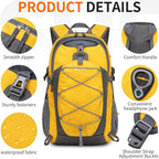 40L Hiking Backpack Lightweight Daypack Waterproof Travel Camping Backpack - Image 6