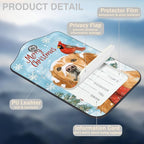 Set of 2 Christmas Dog and Red Cardinal Luggage Tags - Image 3