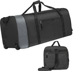 Finnhomy 100L Foldable Rolling Duffel Bag by Finnhomy