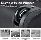 Hanke Expandable Carry On Luggage Suitcases - Image 5