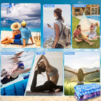 2 Pack Lightweight Thin Beach Towel Oversized 71"x32" Big Extra Large - Image 7
