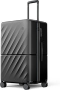Trunk Luggage 26 Inch, Medium Checked Luggage by NINETYGO