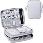 DDgro Cable Organizer Bag, Large Charger Cord Travel Case by DDgro