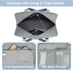 Carry on luaggage 22x14x9 Airlines Approved Foldable Carry on Bag Travel Duffel - Image 3