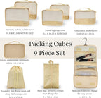9 Set Packing Cubes - Image 2