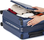 29 Inch Luggage, Top Opening Airline Approved ABS+PC Hard Shell Suitcases - Image 8