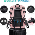 Travel Backpack for Women, 50L Carry On Backpack, Expandable Flight Approved - Image 7