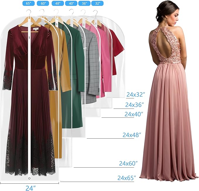 All Clear Garment Bags for Travel - Image 8